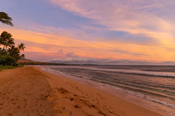 Sunset over Kaʻanapali Beach, Maui