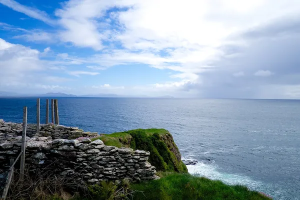Coastal hills and sea along the Dingle Peninsula, Ireland