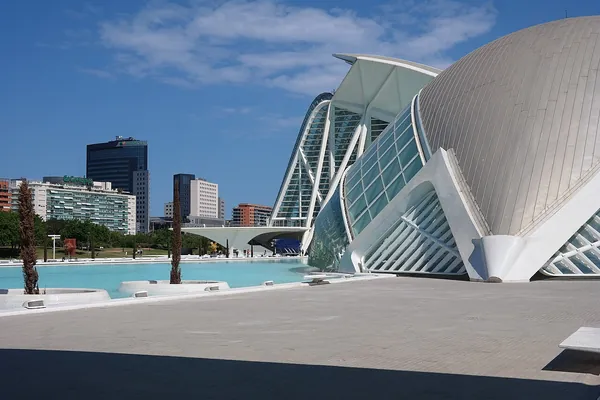 City of Arts and Sciences complex in Valencia, Spain
