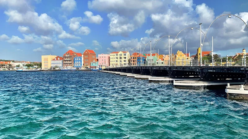 Colorful waterfront of Willemstad, Curaçao
